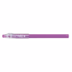 Pilot FriXion Ball Stick, Stylos à encre gel avec bouchon, Violet, Violet, Plastique, Moyen, Moyen