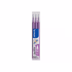 Pilot FriXion Ball, Violet, Moyen, Violet, Transparent, Métal, 0,7 mm, 0,35 mm