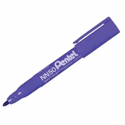 Pentel Green Label Permanent Marker, Bleu