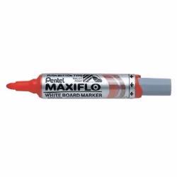 Pentel MWL5M-BO, 12 pièce(s), Rouge, Pointe ogive, Gris, Rouge, Moyen