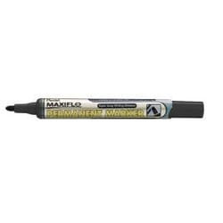 Pentel NLF50-AO marqueur indélébile Noir 12 pièce(s)