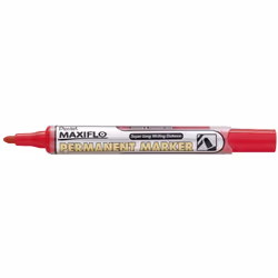 Pentel NLF50, Rouge, Rouge, Argent, 4,5 mm