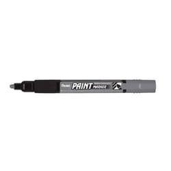 Marqueur permanent - PENTEL - MMP20 - Gris - Pointe ogive - Largeur de tracé 2 mm