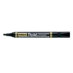 Pentel N860 marqueur indélébile Noir 12 pièce(s)