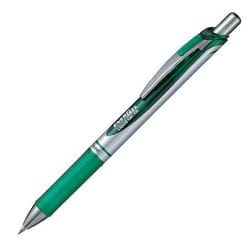 Pentel EnerGel Xm Stylos rétractables à encre gel Vert 1 pièce(s)