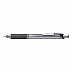 Pentel ENER Gize, Noir, Métal, Plastique, Caoutchouc, Noir, HB, 0,5 mm, Rond