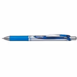 Pentel Energel XM Klick, Stylo à bille retractable avec clip, Bleu, Bleu, 0,7 mm, Ambidextre, 12 pièce(s)