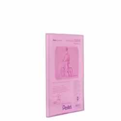 Pentel Display Book Clear, Rose, A4