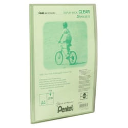 Pentel Display Book Clear organiseur personnel Vert