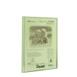 Pentel Display Book Clear organiseur personnel Vert