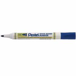 Pentel MW85, 12 pièce(s), Bleu, Pointe ogive, Bleu, Blanc, Plastique