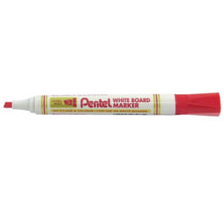 Pentel MW86 marqueur 12 pièce(s) Pointe biseautée Rouge