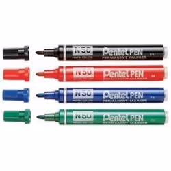 Pentel marqueur permanent n50 vert pointe ogive