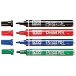 Pentel marqueur permanent n50 vert pointe ogive