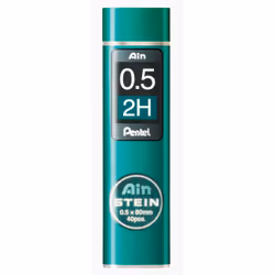 Pentel C275-2HO, Gris, Fin, Vert, 0,5 mm, Boîte, 40 pièce(s)