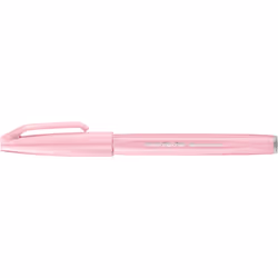 Pentel Brush Sign, Fin, 1 couleurs, Rose clair, Pointe du marqueur, 0,5 mm, 2 mm