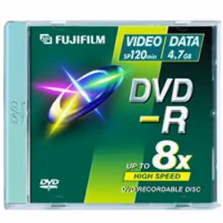 Fujifilm F90L60, DVD-R, 120 mm, 1 pièce(s), 4,7 Go