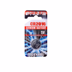 Maxell 11239100, Batterie à usage unique, CR2016, Lithium-Manganese Dioxide (LiMnO2), 3 V, 1 pièce(s), 90 mAh