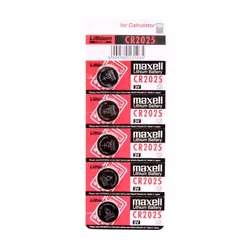 Marque Maxell Modèle MXBCR20255 Type de batterie - Lithium Tension - 3V Taille - CR2025 Otherfeatures - Piles bouton longue d ...