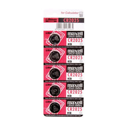 Pile bouton lithium cr2025 3v blister5 - Maxell
