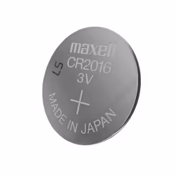 Maxell 18586100 pile domestique Batterie à usage unique CR2016 Dioxyde de zinc et de manganèse (Zn/MnO2)
