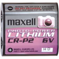 Maxell CR-P2, 6 V, Lithium