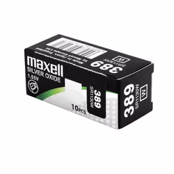 Maxell 18289100, Batterie à usage unique, SR1130W, Argent-Oxide (S), 1,55 V, 10 pièce(s), 79 mAh