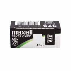 Maxell 18293000 pile domestique Batterie à usage unique SR521SW Argent-Oxide (S)