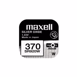Maxell 18290000 pile domestique Batterie à usage unique SR920W Argent-Oxide (S)