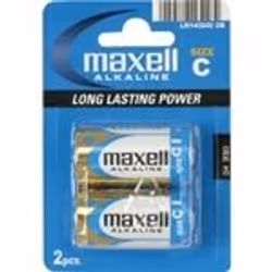 Maxell LR-14 Blister (2 pack), Batterie à usage unique, Alcaline, 2 pièce(s), C
