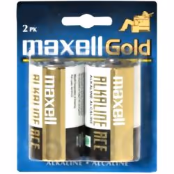 Maxell Alkaline Ace, Batterie à usage unique, Alcaline, 1,5 V, 65 g, LR14