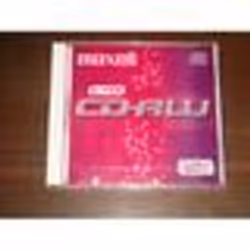 maxell CD-RW 80 minutes 700 Mo 1-4x en boŒtier 0000000 Noir