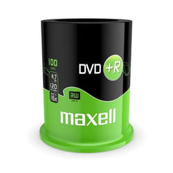 DVD+R - MAXELL - 100 supports - 4.7 Go 16x - spindle
