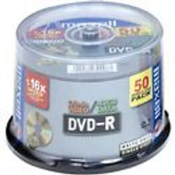 Maxell DVD-R 4,7GB 16X 50-Pack 4,7 Go 50 pièce(s)