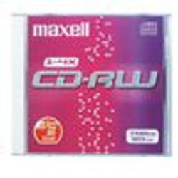 Maxell CD-RW 80XL 10 pack 700 Mo 10 pièce(s)