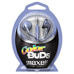 Maxell Colour Budz Headphones Purple Bleu, Violet
