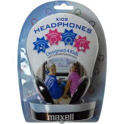 Maxell Kids Safe, Avec fil, 14 - 20000 Hz, Musique, Écouteurs, Rose