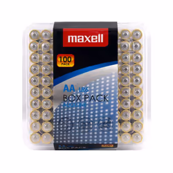 Maxell 790409, Batterie à usage unique, AA, Alcaline, 1,5 V, 100 pièce(s), Or