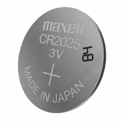 Maxell 18586200 Batterie à usage unique CR2025 Dioxyde de zinc et de manganèse (Zn/MnO2)