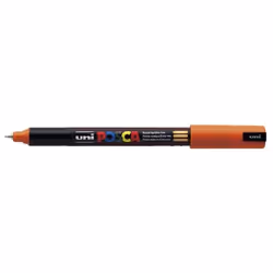 Uni-Ball uni POSCA PC-1MR, 1 pièce(s), Orange, Pointe ogive, Noir, Orange, 0,7 mm, Encre à base d'eau