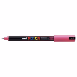 Uni-Ball uni POSCA PC-1MR, 1 pièce(s), Rose, Pointe ogive, Noir, Rose, 0,7 mm, Encre à base d'eau