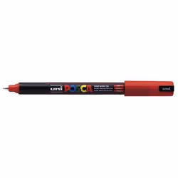 Uni-Ball uni POSCA PC-1MR, 1 pièce(s), Rouge, Pointe ogive, Noir, Rouge, 0,7 mm, Encre à base d'eau