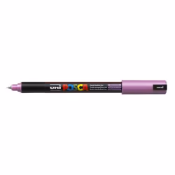 POSCA uni PC-1MR, 1 pièce(s), Rose, Pointe ogive, Noir, Rose, 0,7 mm, Encre à base d'eau