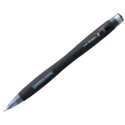 Uni-Ball M5-228, Noir, Plastique, Caoutchouc, Noir, HB, 0,5 mm, Rond