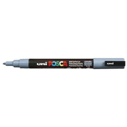 POSCA uni PC-3M marqueur 1 pièce(s) Pointe ogive Gris