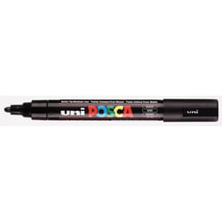 Marqueur Pte conique moyenne POSCA PC5M 18 - 25mm Noir
