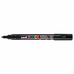 Marqueur Pte conique fine POSCA PC3M 09 - 13mm Noir