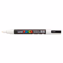 Uni-Ball PC-3M, Blanc, Pointe ogive, Multicolore, Rond, 0,9 mm, 1,3 mm