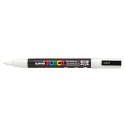Uni-Ball PC-3M marqueur Pointe ogive Blanc