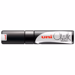 Uni-Ball PWE-8K marqueur à craie liquie Ciseau Noir 1 pièce(s)